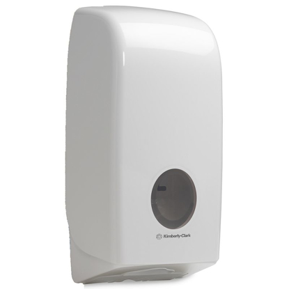 სურათი Kimberly Clark  Toilet Tissue Dispenser White -საპირფარეშოს ქაღალდის დისპენსერი